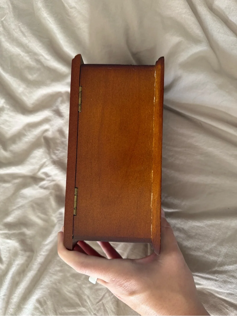 Vintage Wooden Jewelry Box